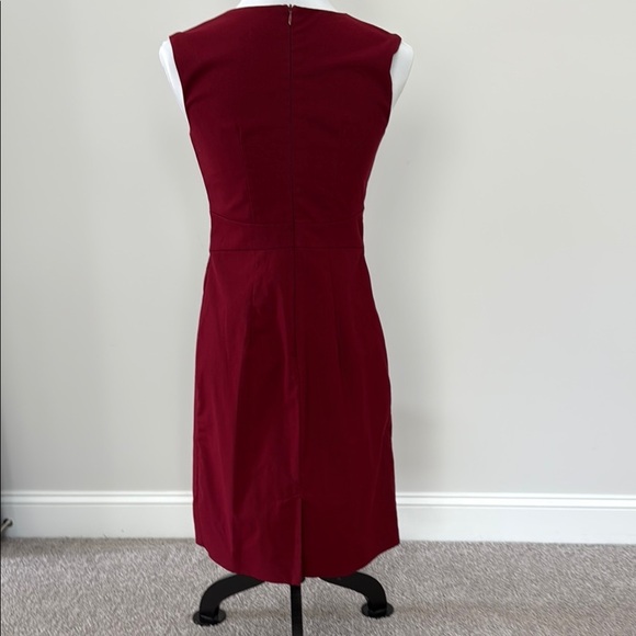 Mossimo Supply Co Red Vneck Midi Dress - Picture 5 of 6